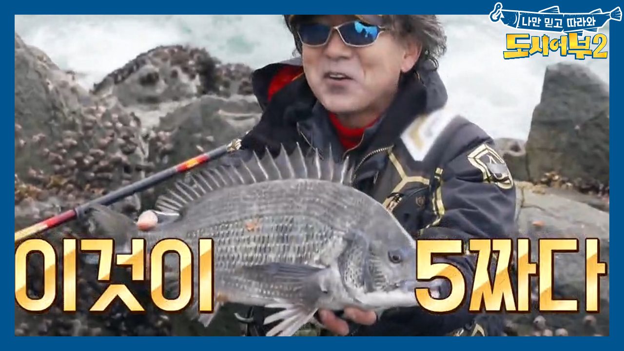 ☞도시어부의 새 역사를 쓰다☜ 감성돔 5짜의 벽을 넘은 박☆명☆인~