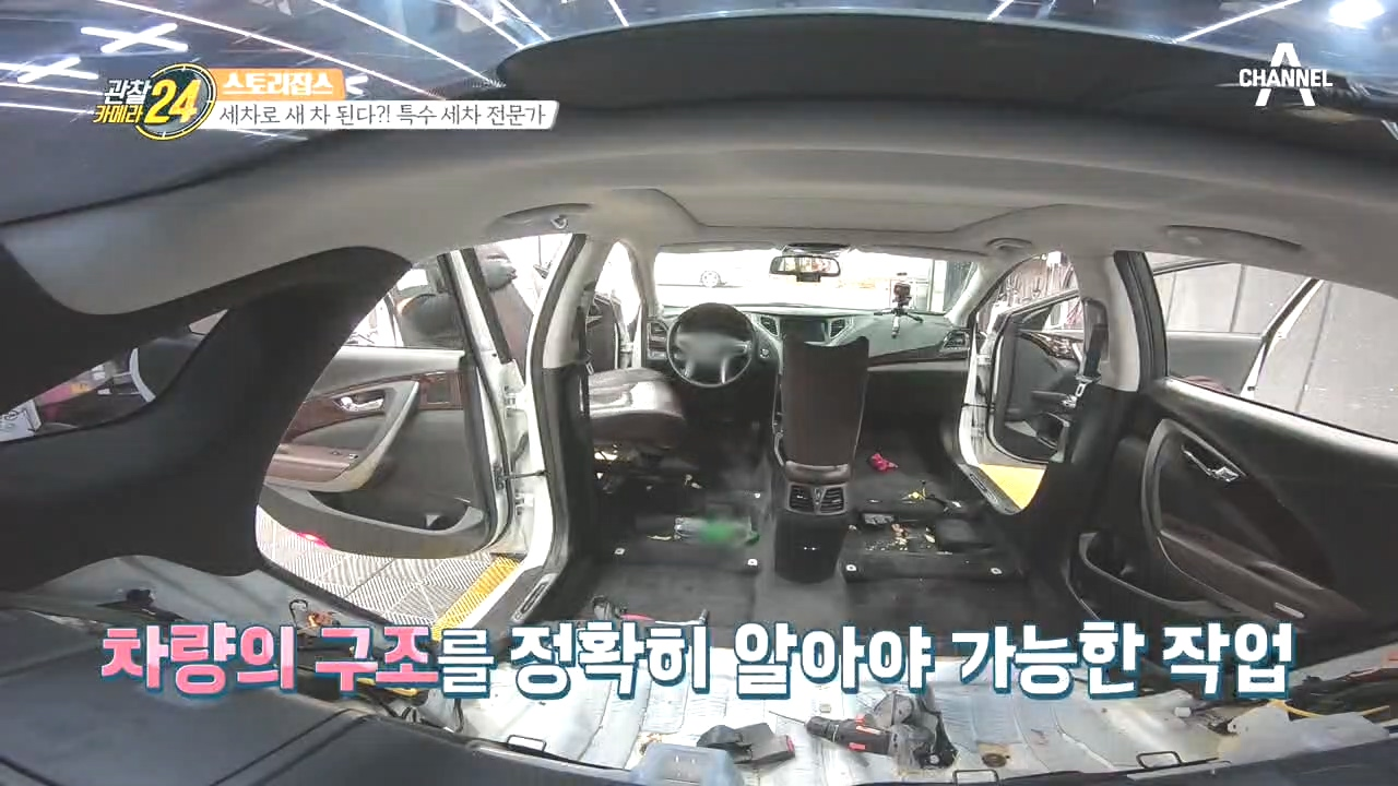 세차로 새 차 만드는 특수 세차의 세계!