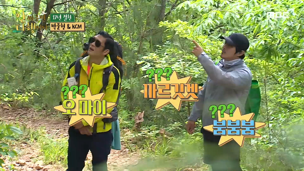 ＂이곳에 곰이 있다고...??＂ 깊은 산속으로 들어가는 박준형 &amp; KCM, MBC 210614 방송