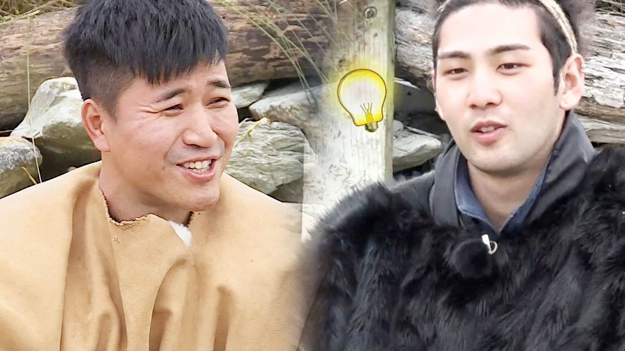 ‘죽이 척척’ 김종민·백호, 허당미 넘쳐흐르는 ‘전복 브라더스’