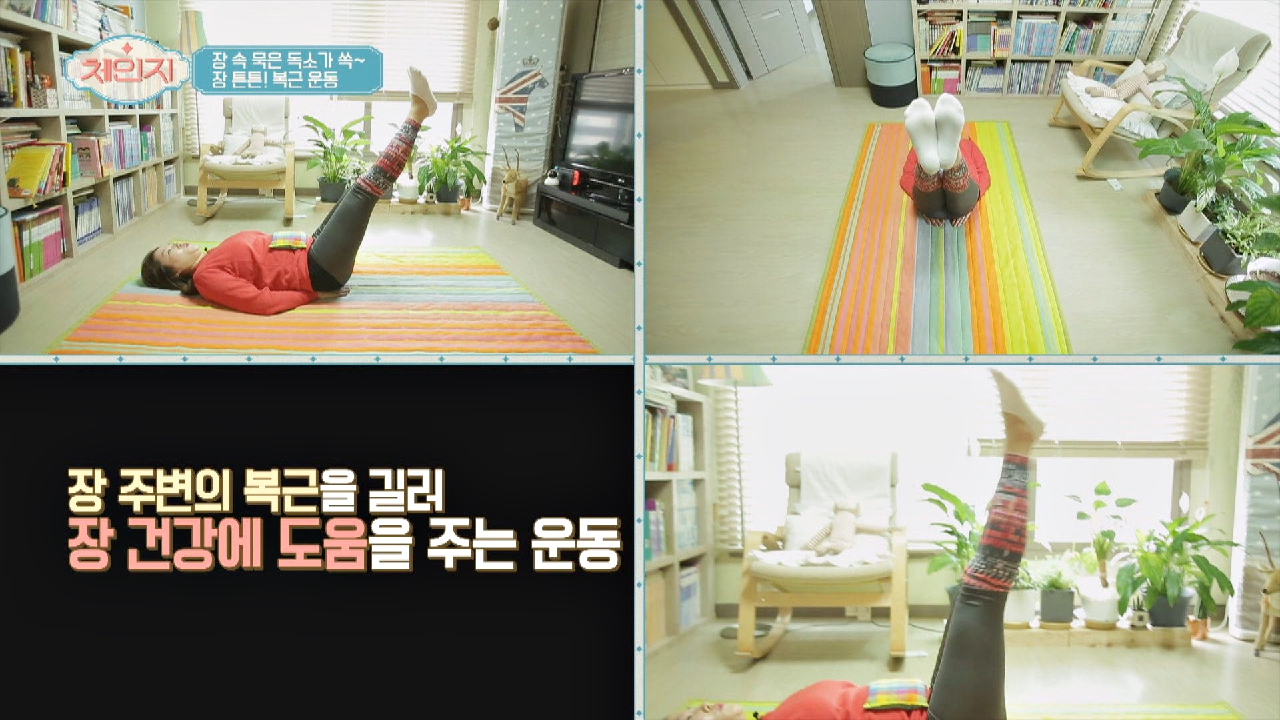 장 속 묵은 독소가 쏙↗ 장 튼튼! 복근 운동
