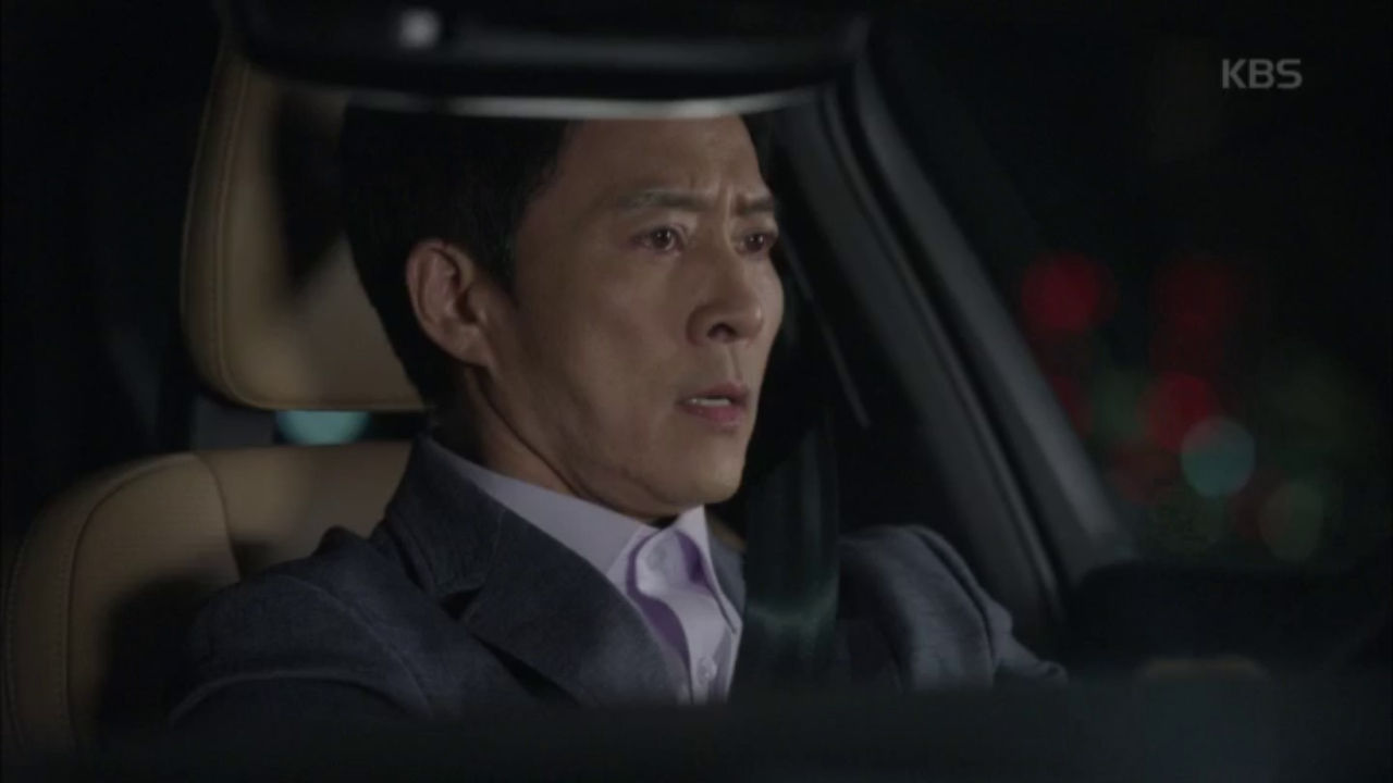 차 안에서 유이와 처음 대화하는 최수종＂꿈은 아니겠지..＂