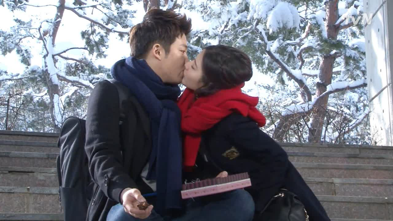 개똥(?)먹다 뽀뽀하는 재민♡난아 커플!