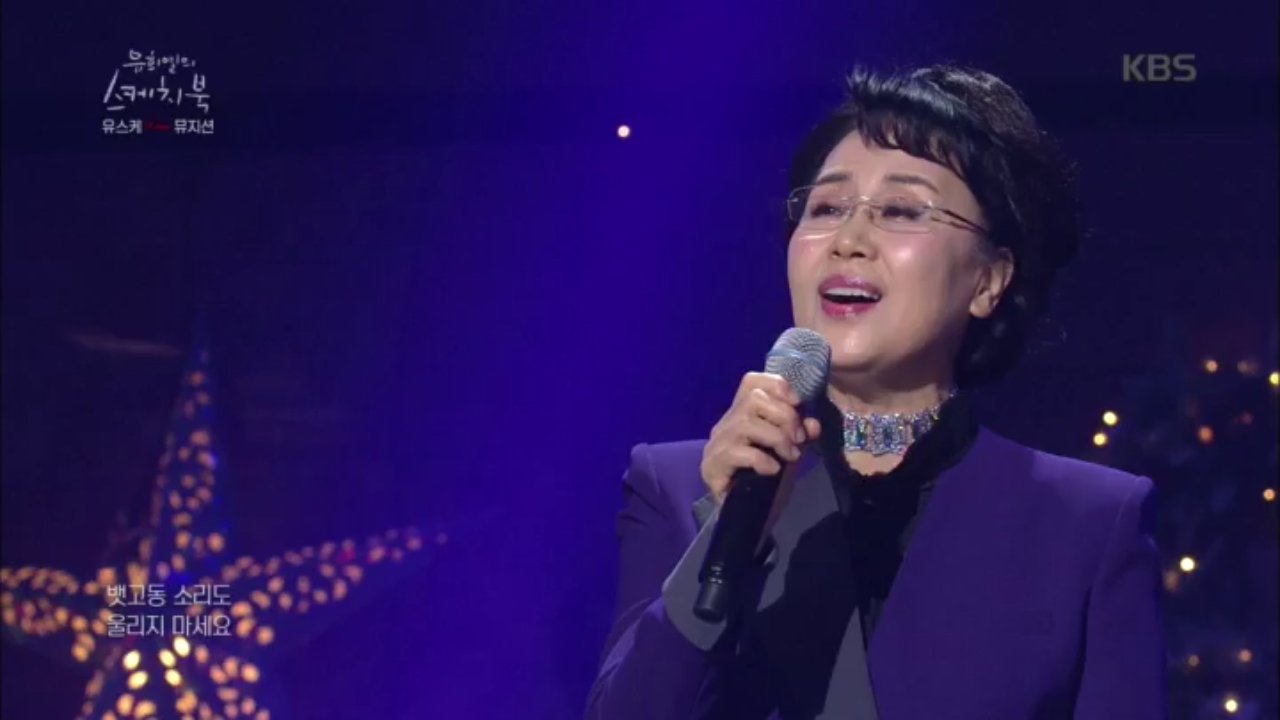 떼창 할 수 밖에 없는 심수봉 - 남자는 배 여자는 항구♬