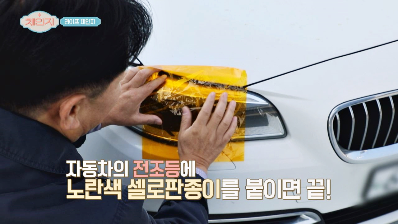 &#39;셀로판 종이&#39;면 충분, 안개 낀 날 안전 운전하기!