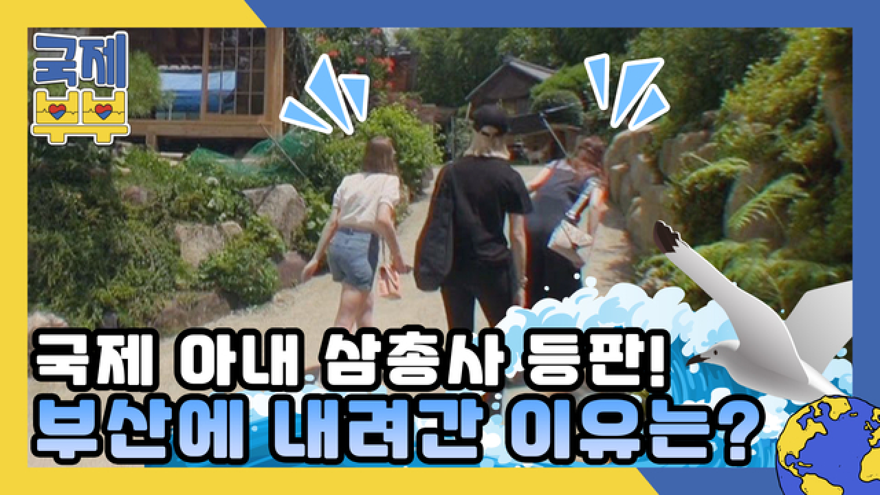 불볕더위에 국제 아내 삼총사가 부산에 내려간 이유는? MBN 210811 방송