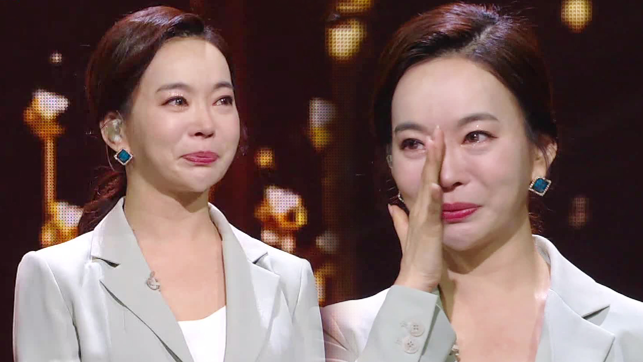 다음연예 | ‘데뷔 11년 차’ 윤희, 주체할 수 없는 감정에 눈물 - 트롯신이 떴다 28회
