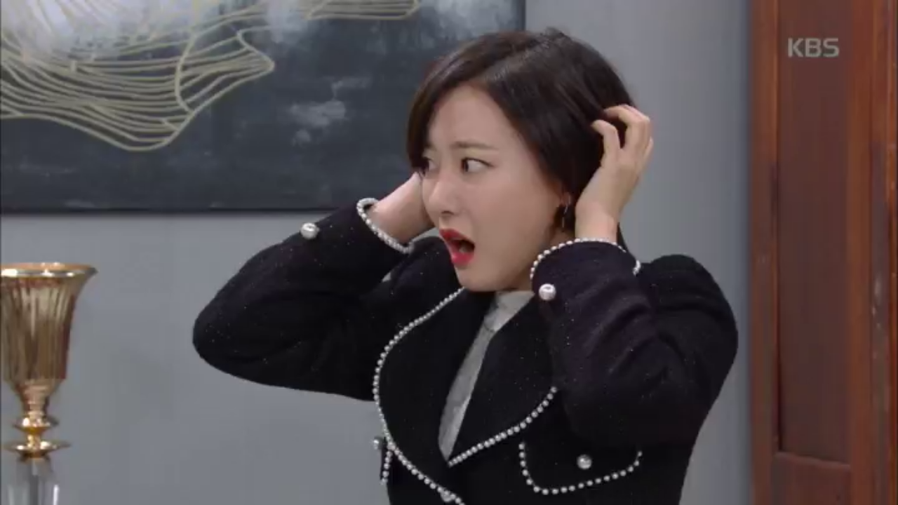 정재순에게 머리채 잡힌 고나은! ＂네가 우리 명희 자리를 넘봐?!＂