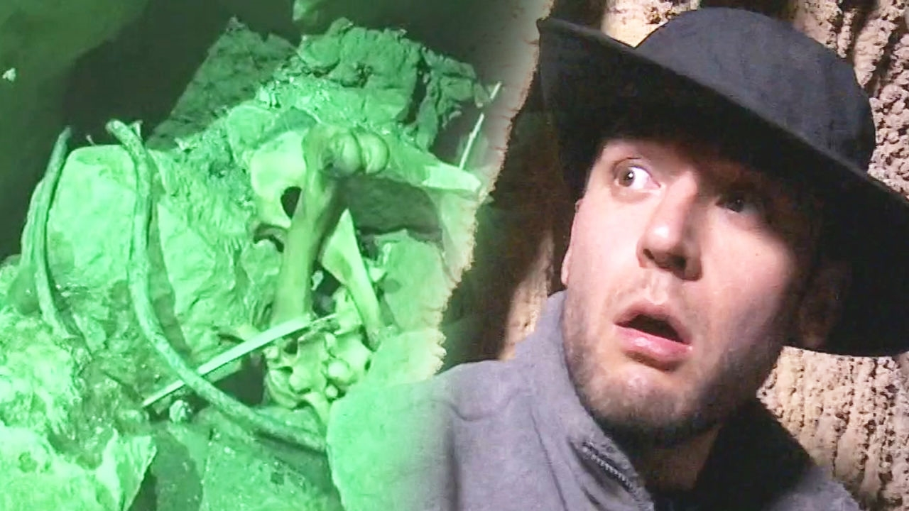 “사람 뼈 아냐?” 줄리엔강, 캄캄한 동굴 속 소름 끼치는 의심