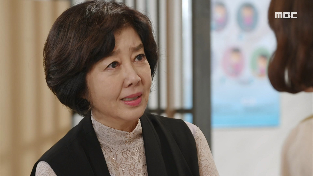 이정길의 병실에서 심이영을 마주친 김영란..