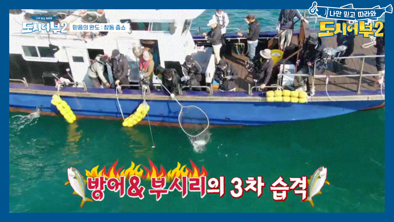 니가 왜 거기서 나와♨ 방어&amp;부시리의 3차 습격