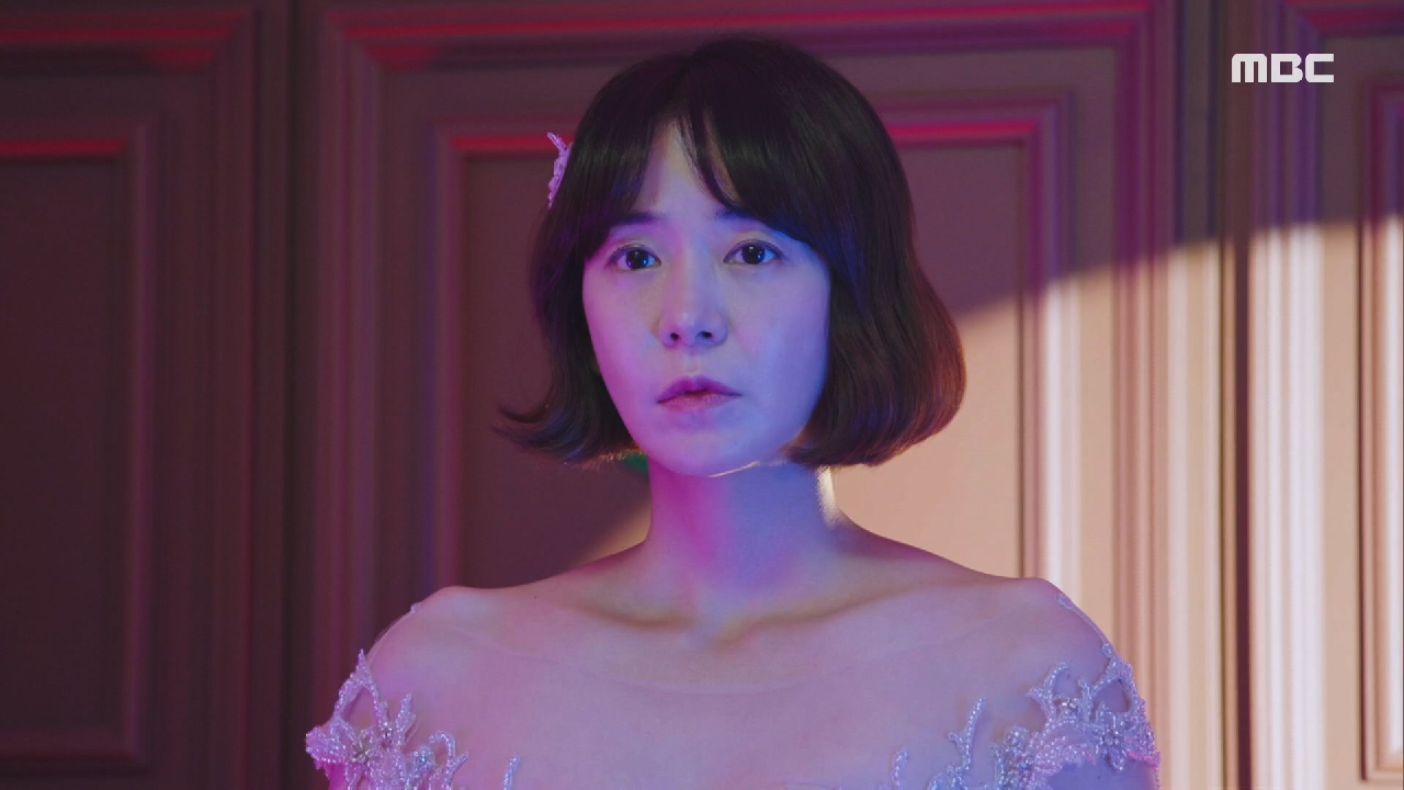 진예솔을 대신해 웨딩드레스를 입은 심이영!