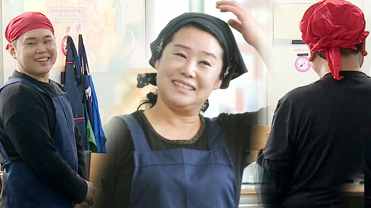 화기애애 곱창집, 아들 지원사격에 준비 완료!