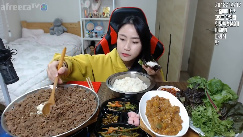 언양식소불고기+강된장+모듬쌈(홈메이드) 먹동이먹방 (편집본) - kakaoTV 언양식소불고기+강된장+모듬쌈(홈메이드) 먹동이먹방 (편집본)