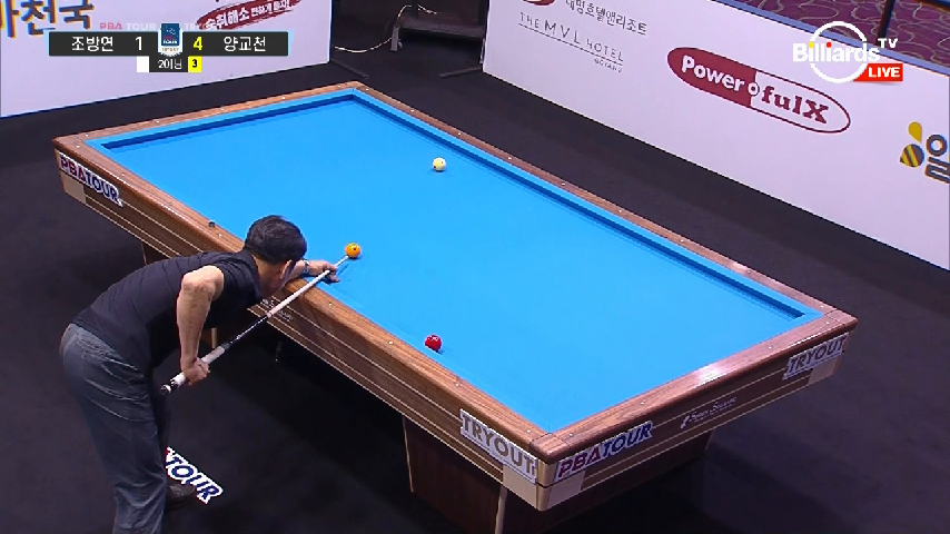 [당구-3쿠션] 조방연 v 양교천 전반전 하이라이트16강 03_PBA TOUR 트라이아웃 1차전 본선 - kakaoTV [당구-3쿠션] 조방연 v 양교천... 