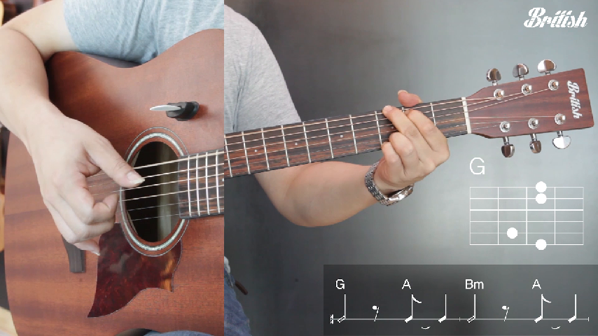 The Chainsmokers - Something Just Like This 통기타 배우기 - kakaoTV The Chainsmokers - Something Just Like This 통기타 배우기 