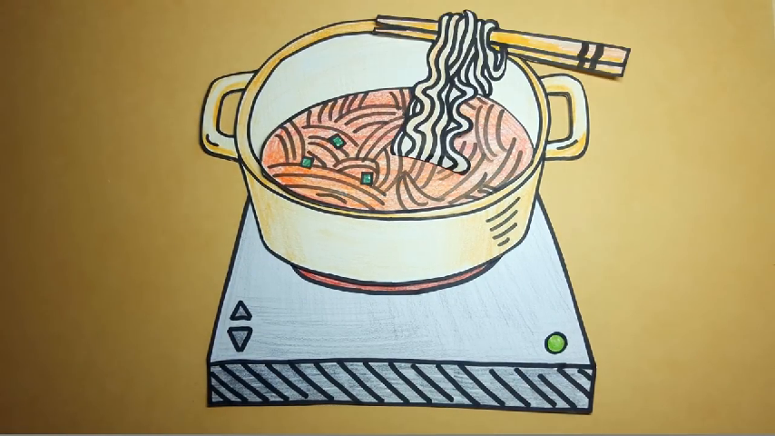 동심으로 돌아가는 라면 스톱모션(Paper Art Stop Motion) - kakaoTV 동심으로 돌아가는 라면 스톱모션(Paper Art Stop Motion)