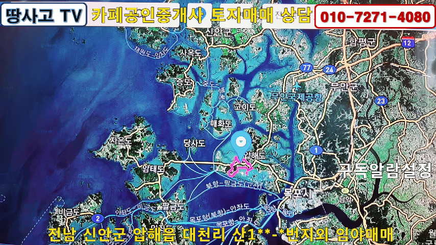 [물건광고] 전남 신안군 압해읍 대천리 산1***번지외 임야매매 - kakaoTV [물건광고] 전남 신안군 압해읍 대천리 산1***번지외 임야매매 