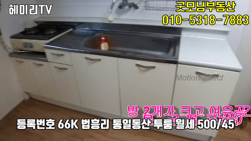  파주 엘지디스플레이 투룸, 탄현면 법흥리 투룸 월세 500/45만 개방감 좋은 넓은 집