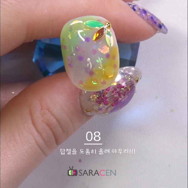 [셀프 네일] 달콤 샤베트 네일 아트 / Sweet Sherbet nail art - kakaoTV [셀프 네일] 달콤 샤베트 네일 아트 / Sweet Sherbet nail art