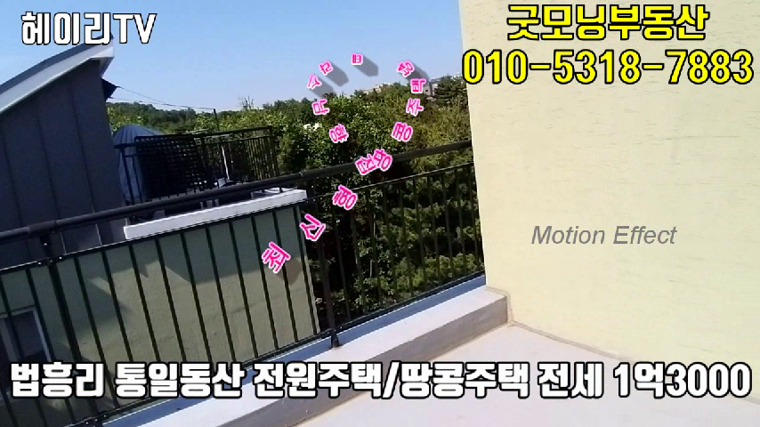  파주 탄현면 법흥리 땅콩주택 전세 1억3천만 최신형 남향집 방4
