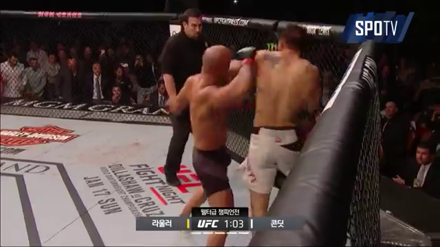  UFC 라울러 vs 콘딧 웰터급 타이틀전