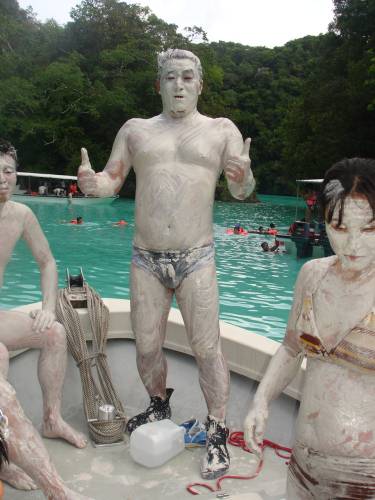 역도산 석고상