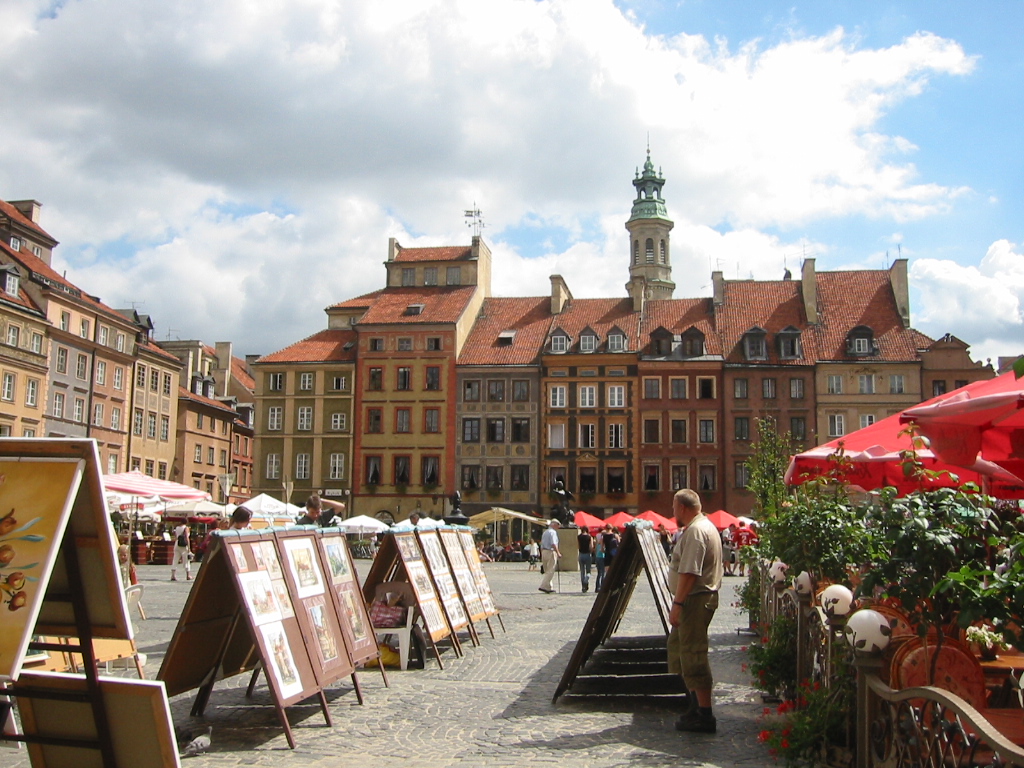 폴란드, 바르샤바, 구시가지광장