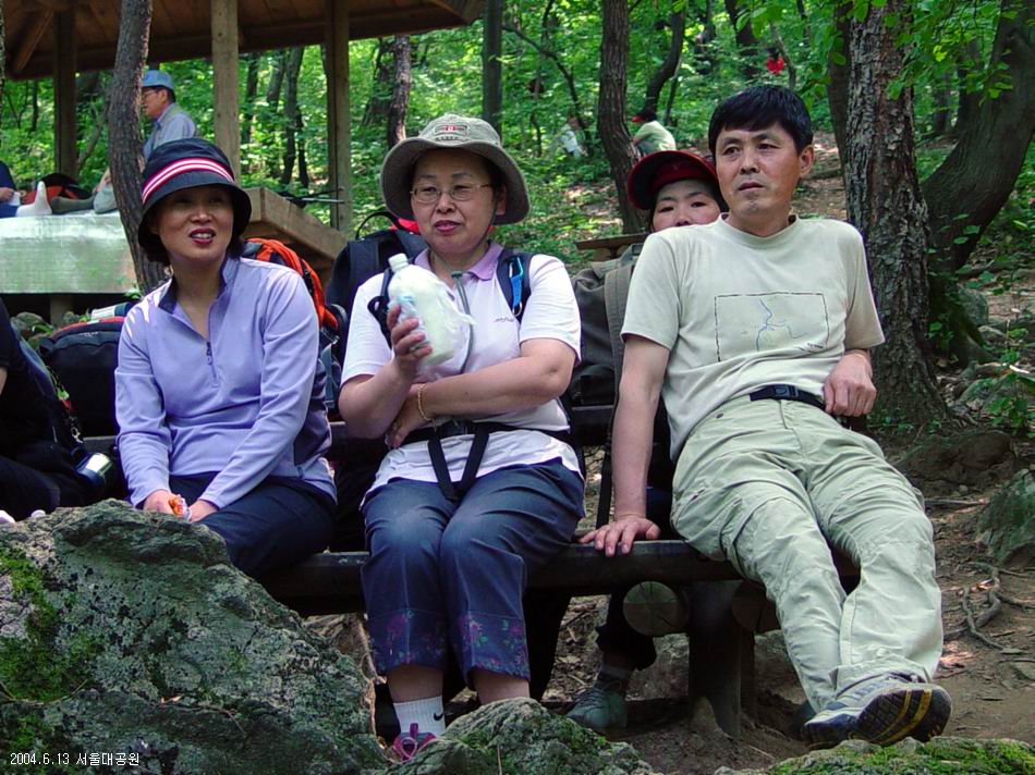 숲속