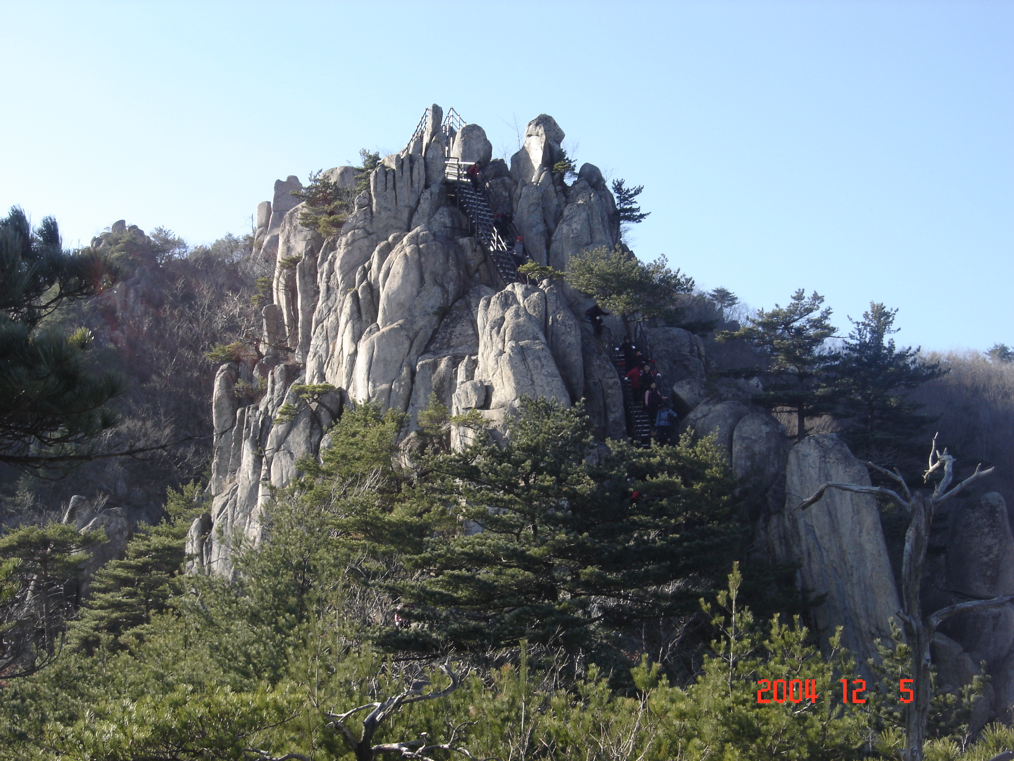제일봉 후면
