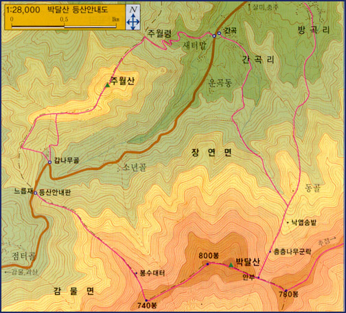 박달산 이미지