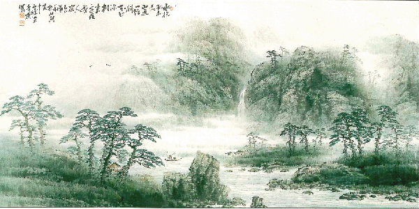 산수화 이미지