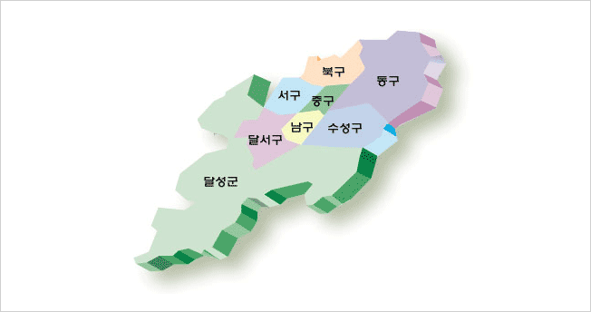 ëŒ€êµ¬ì‹œ ì§€ë„