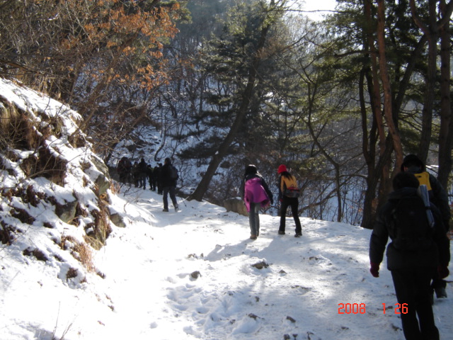경기 하남시 검단산 산행