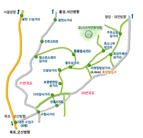 휴양림주유소 이미지