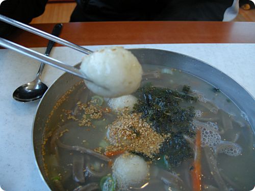 옹심이칼국수 이미지