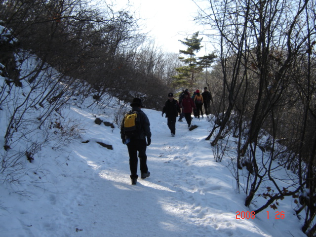 경기 하남시 검단산 산행