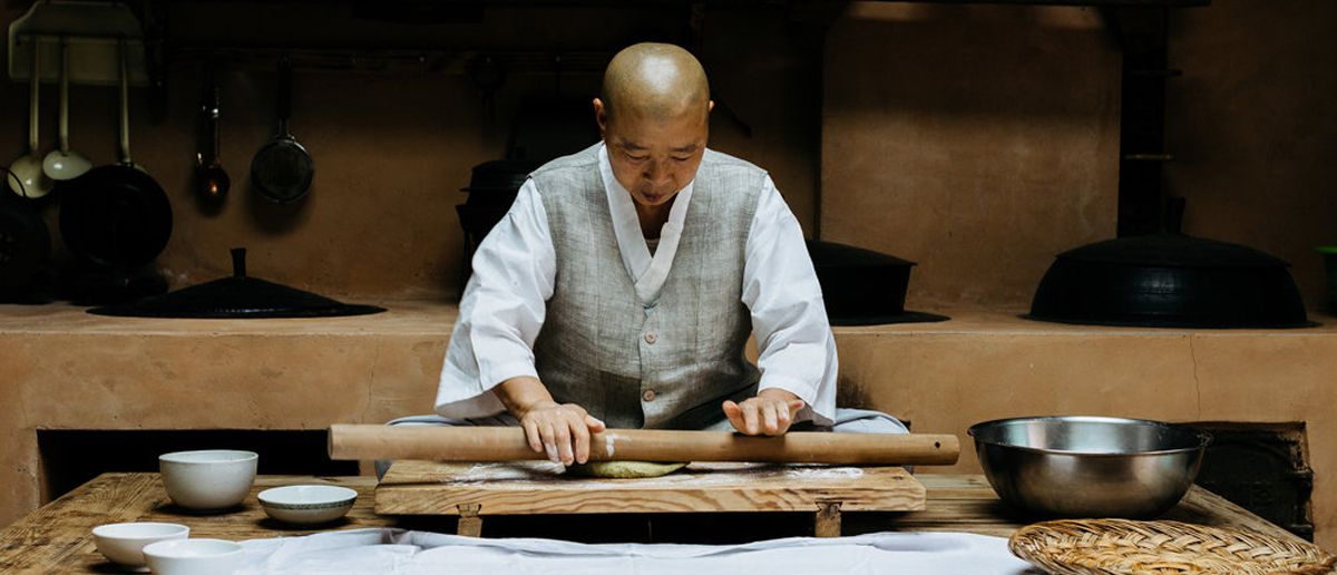 넷플릭스 추천 다큐] 셰프의 테이블, 정관스님 편