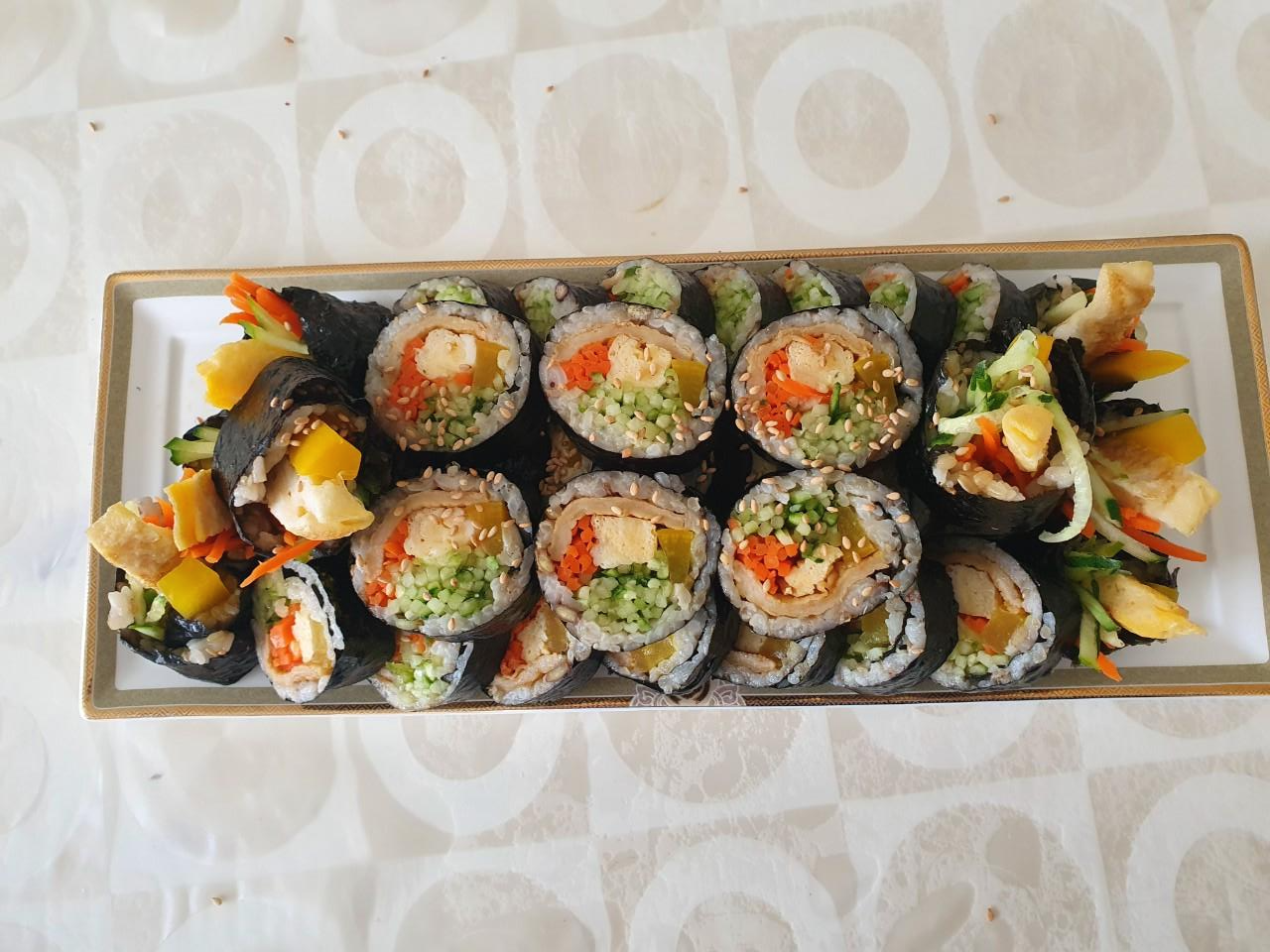 최고의 김밥을 먹는방법