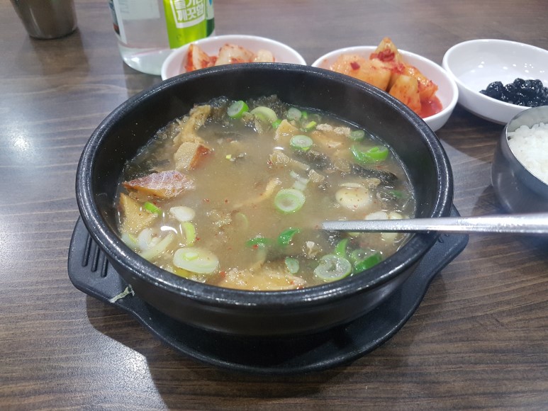 황태콩나물해장국