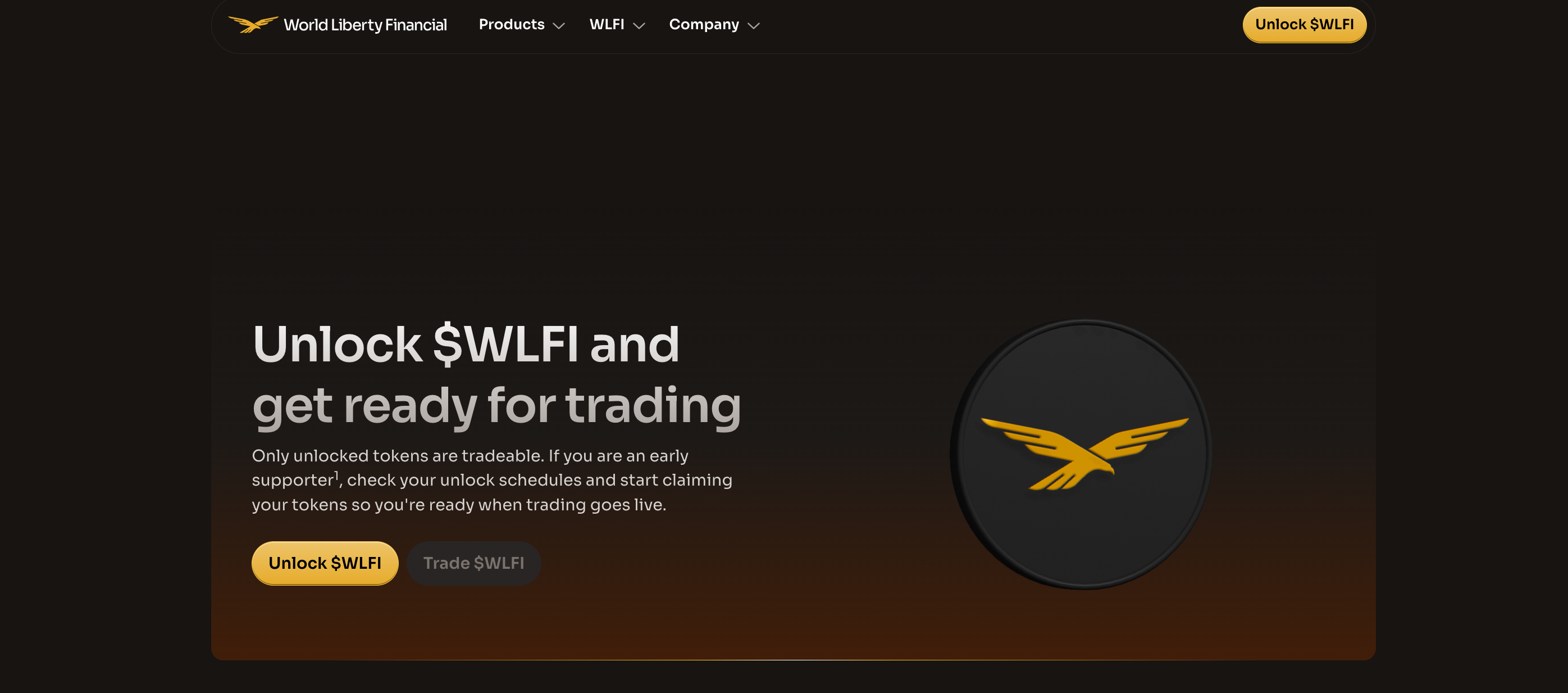 월드리버티파이낸셜 코인, 9월 1일 상장?