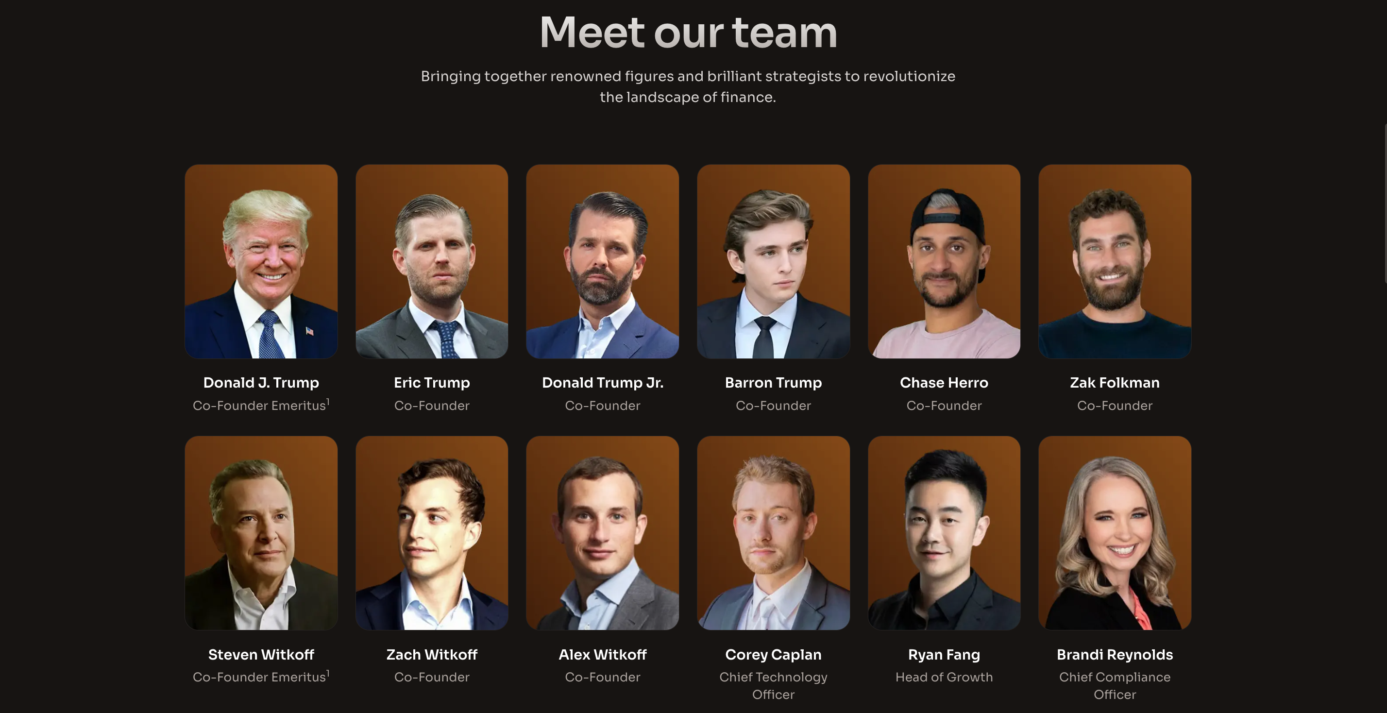 월드리버티파이낸셜(WLFI) 코인이 온다.