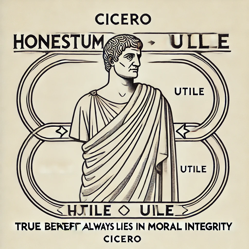 키케로의 의무론: 도덕과 이익 사이, 당신의 선택은?