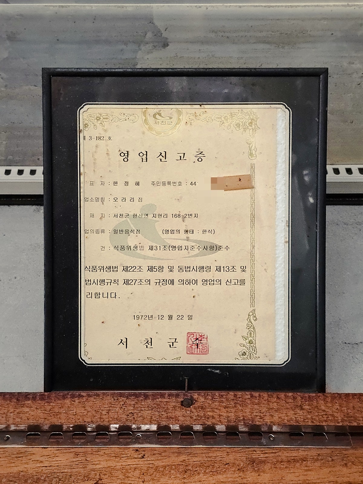 01화 50년 갬성 굴칼국수 노포맛집, 서천 오라리집