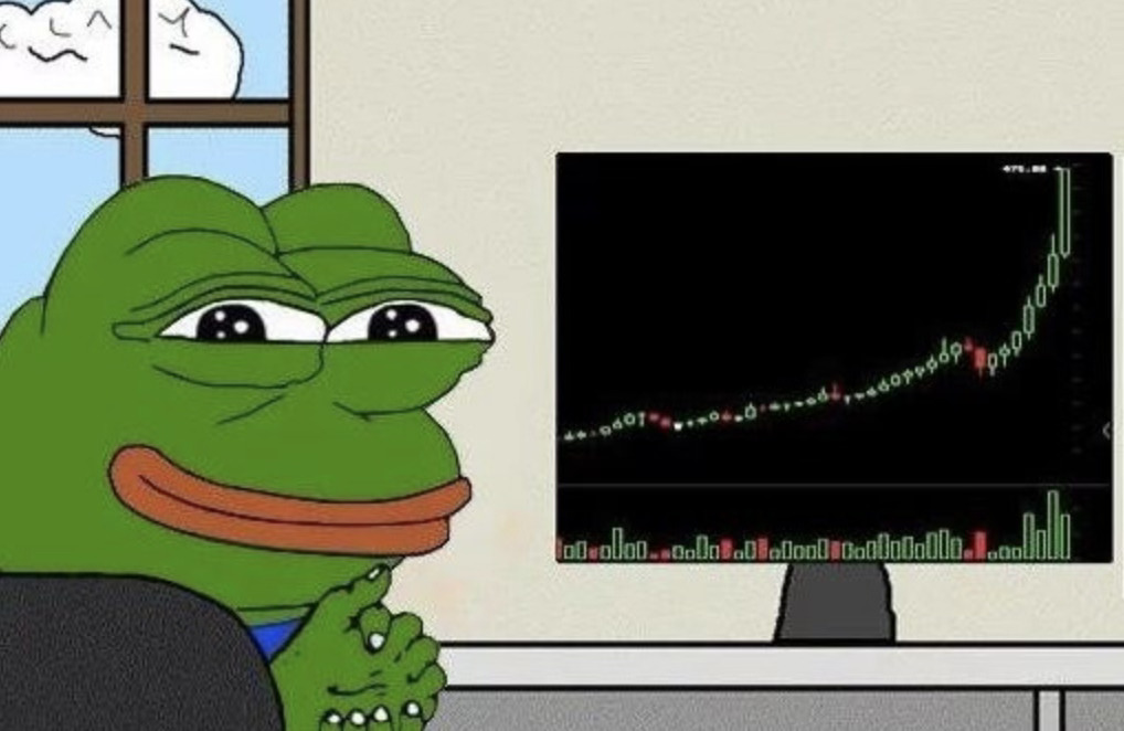 트럼프의 당선과 함께 미친 떡상한 '페페 코인'