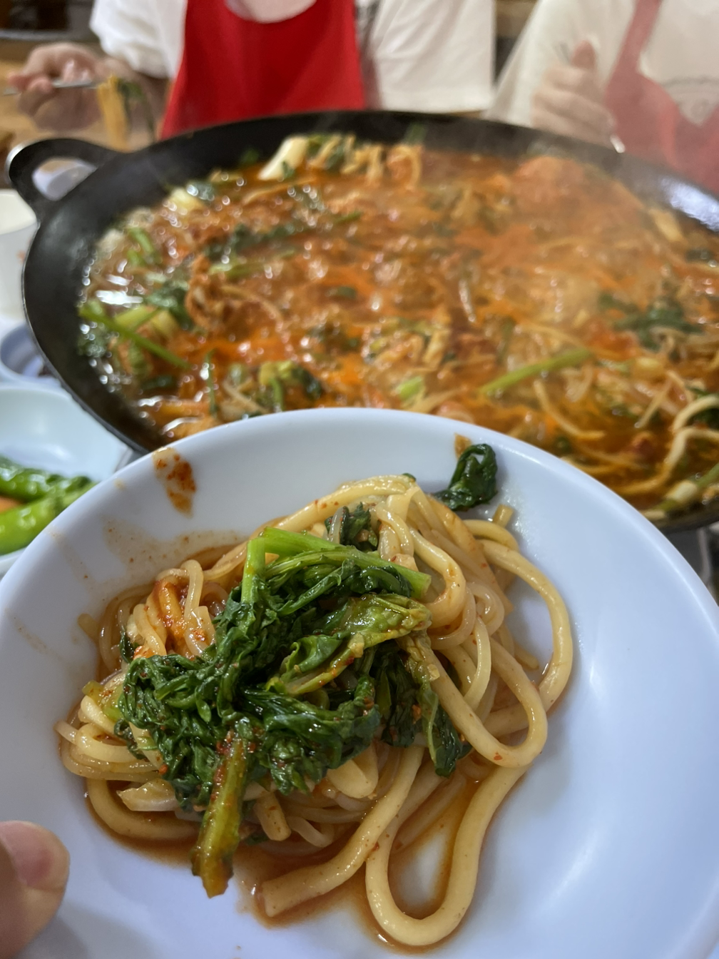 물 닭갈비
