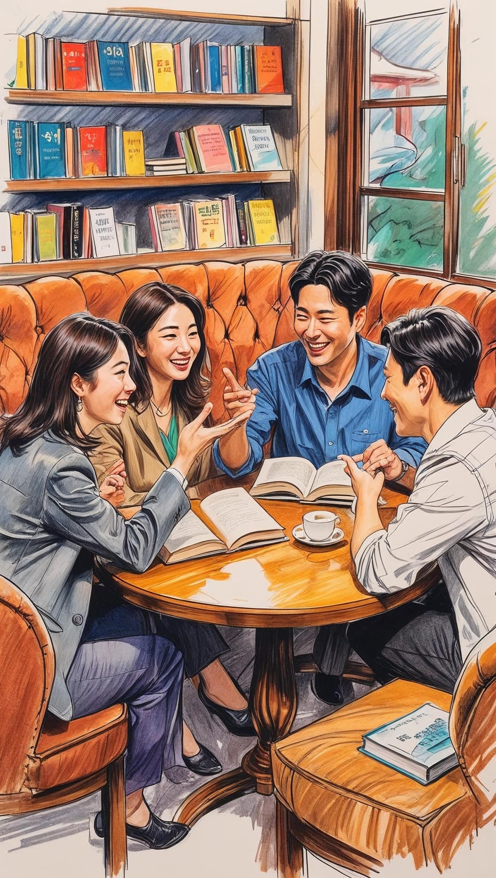 괜찮은 독서모임 표지