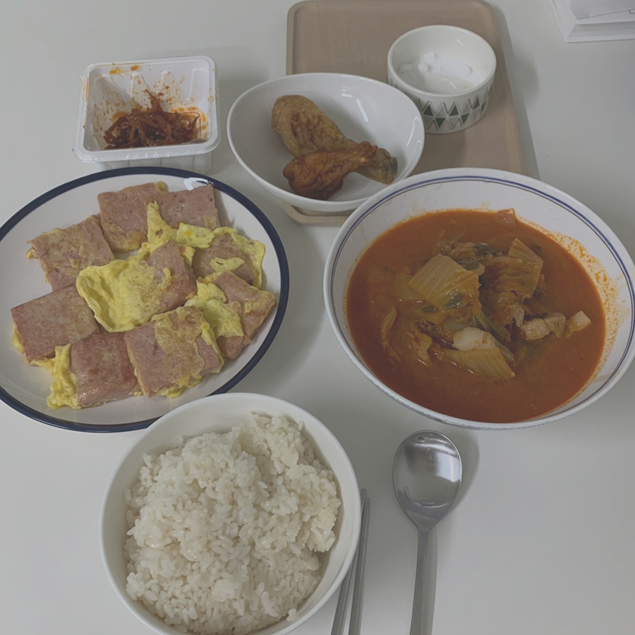 스팸계란후라이