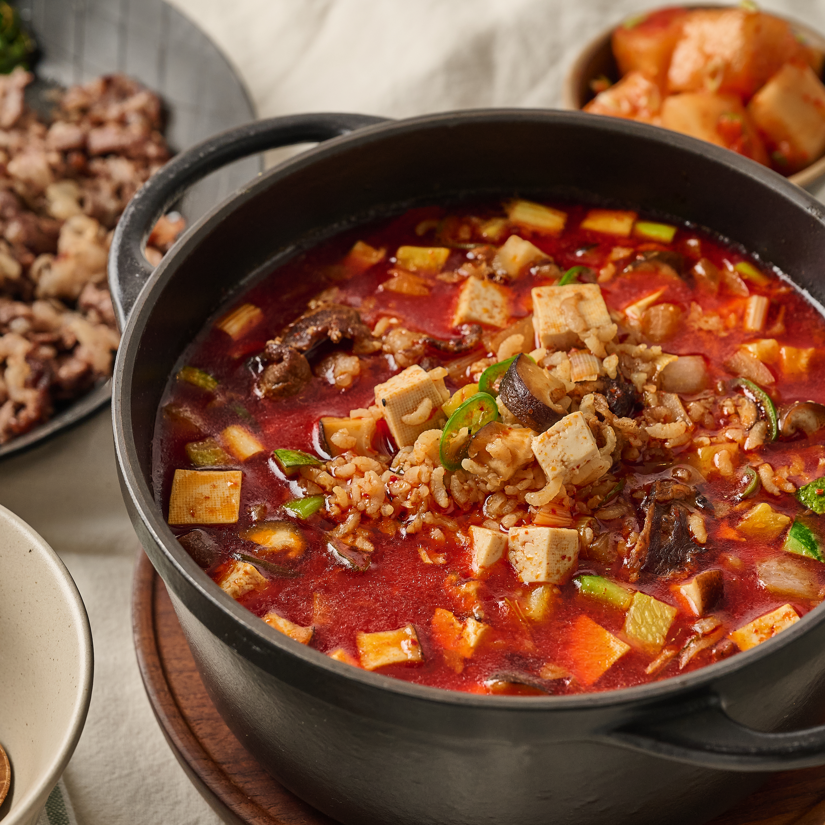 된장술밥