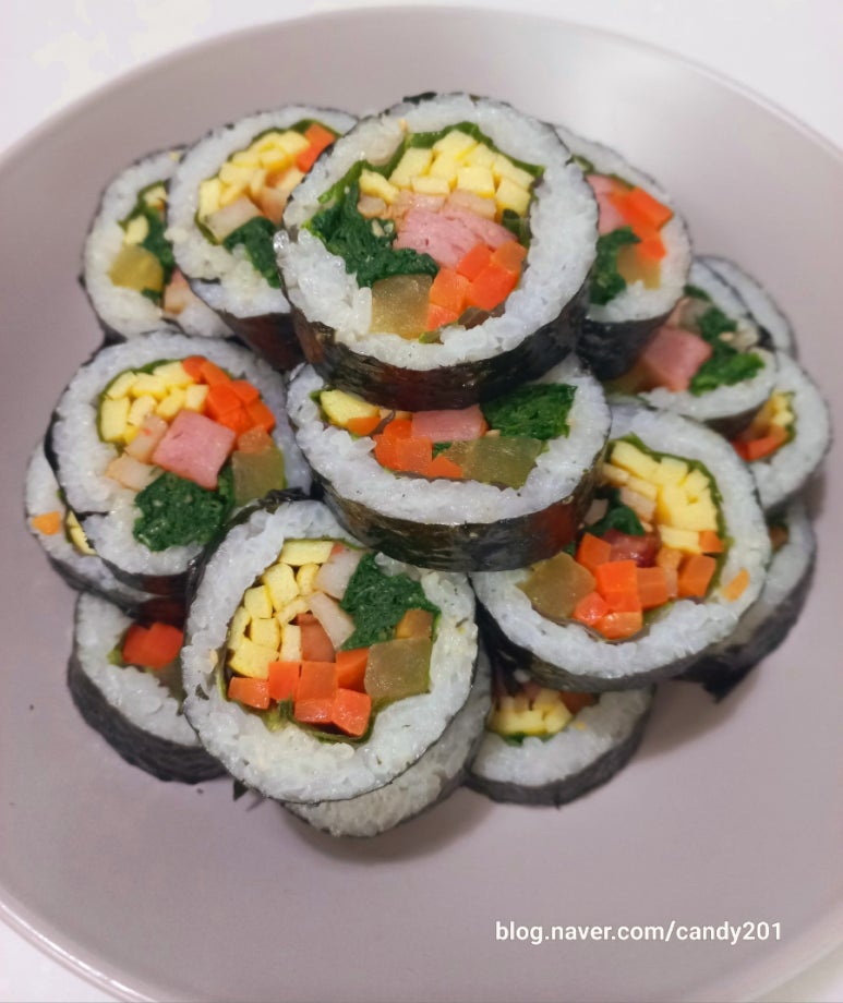 꽁다리김밥 이미지